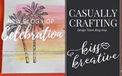 Casually Crafting – Brand new blog hop  – Celebration