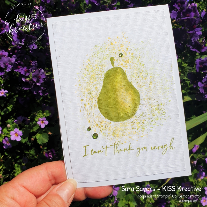 Simple Cards using See the Good by Stampin Up