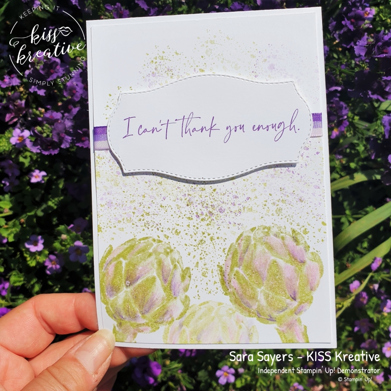 Simple Cards using See the Good by Stampin Up