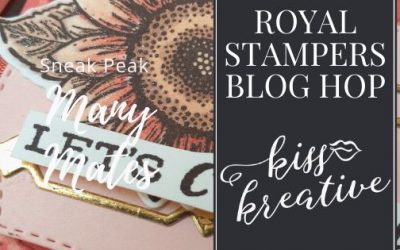 Royal Stampers Blog Hop – Monochrome Many Mates