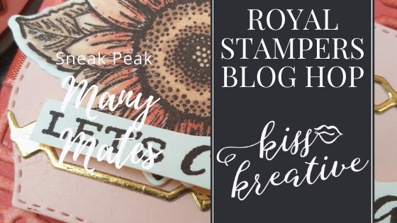 Royal Stampers Blog Hop – Monochrome Many Mates