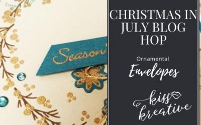 Christmas In July Blog Hop – Ornamental Envelopes