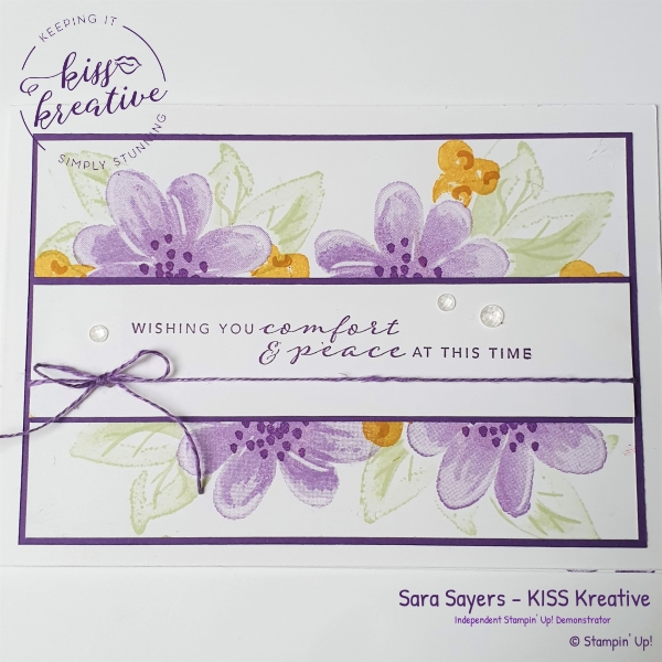 Simple Cards using the Gorgeous Posies Stamp set from Stampin' Up!