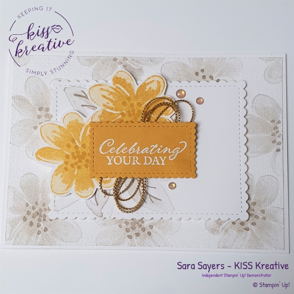 Simple Cards using the Gorgeous Posies Stamp set from Stampin' Up!