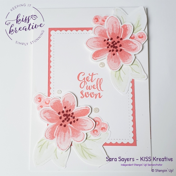 Simple Cards using the Gorgeous Posies Stamp set from Stampin' Up!