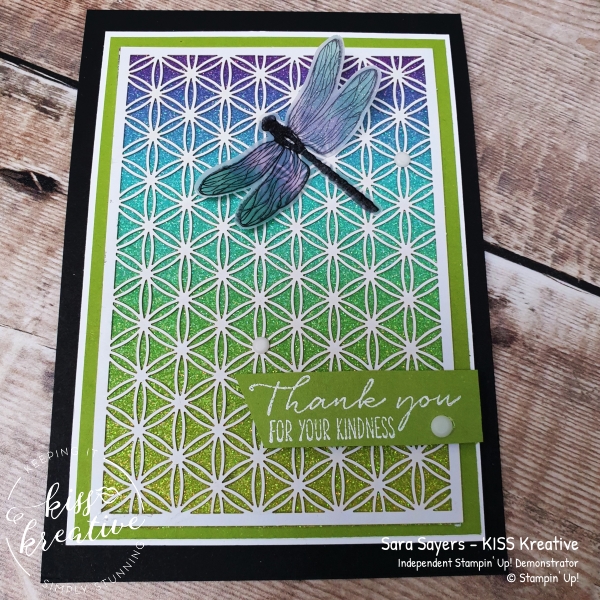 Easy simple cards using the Dandy Laser cut papers from Stampin Up