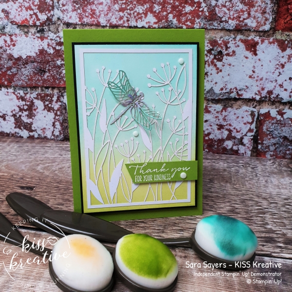 Easy simple cards using the Dandy Laser cut papers from Stampin Up