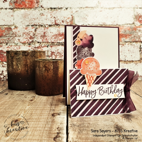 Quick and Easy cards using the Ice Cream Corner Suite from Stampin Up