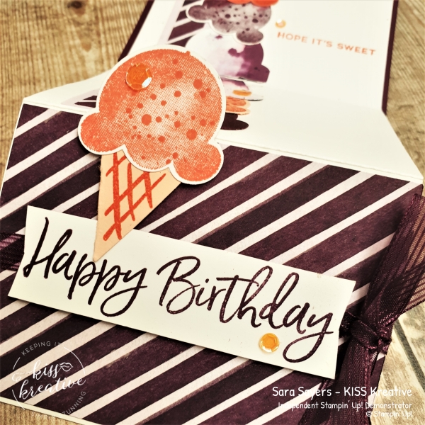 Quick and Easy cards using the Ice Cream Corner Suite from Stampin Up