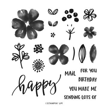 Pretty Perennials Stamp Set - Sara Sayers KISS Kreative