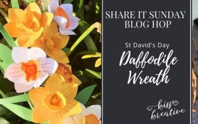 Easy St David’s Day Daffodil Wreath – Share It Sunday