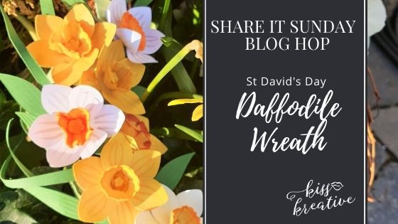 Easy St David’s Day Daffodil Wreath – Share It Sunday