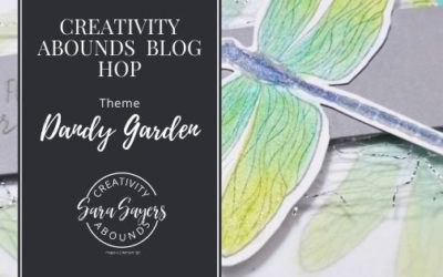 Dandy Garden Vellum Card – Creativity Abounds Blog Hop