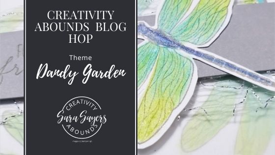 Dandy Garden Vellum Card – Creativity Abounds Blog Hop