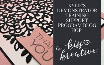 Easy Ombre Thank You Cards With Kylie’s Demonstrator Blog Hop February 2021