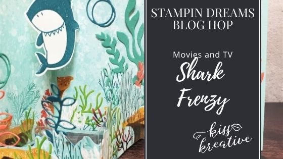 Easy Reef Inspired Z-Fold Card – Stampin Dreams Blog Hop