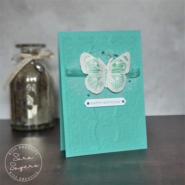 Romantic watercolour cards using the Butterfly Brilliance bundle from the Butterfly Bouquet Collection