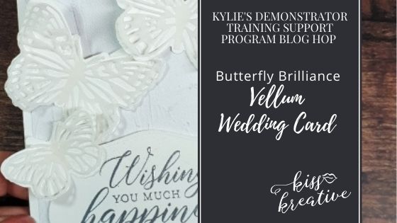 How To Make A Vellum Wedding Card with Butterfly Bouquet