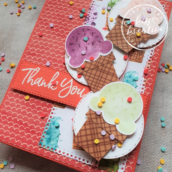 Easy Cards with the Ice Cream Corner Suite from Stampin Up