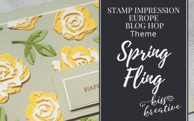 Simple Yellow Roses birthday cards – Stamp Impressions Blog Hop