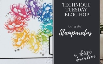 How to create your own wreath – Stamparatus techniques blog hop