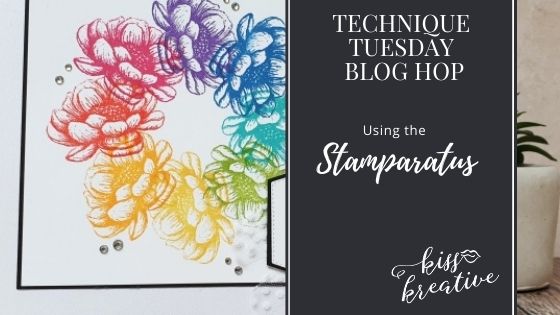 How to create your own wreath – Stamparatus techniques blog hop