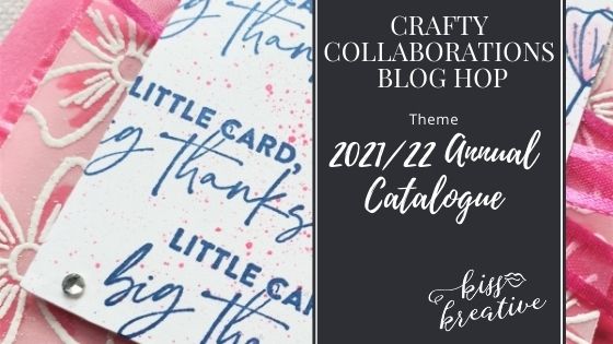 Polished Pink Little Card Big Thanks  –  2021/22 Annual Catalog Blog Hop