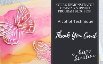 Easy Thank You Cards With Kylie’s Demonstrator Blog Hop May 2021