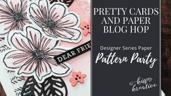 How to Create cute Art in Bloom Pattern Party  Cards – Pretty Cards & Paper Blog Hop