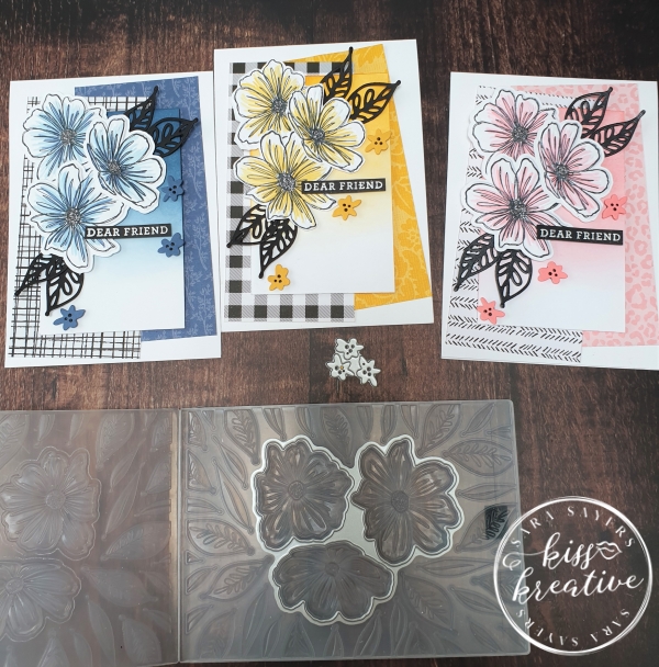 How to Create cute Art in Bloom Pattern Party  Cards