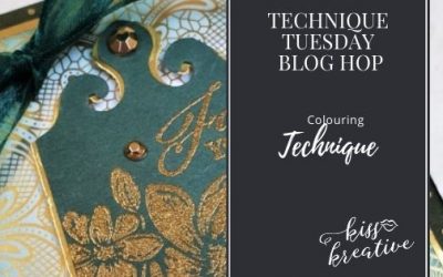 How to create a Blended Evening Evergreen Elegant Box – Colouring techniques blog hop