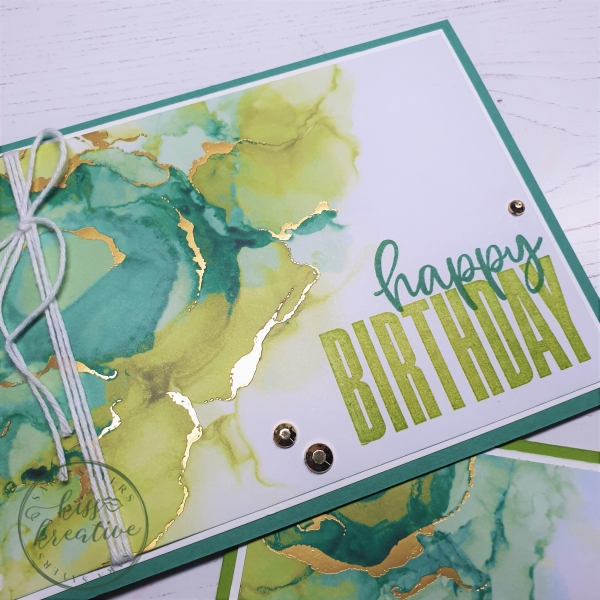 How to create six simple Birthday cards from one sheet 12 x 12