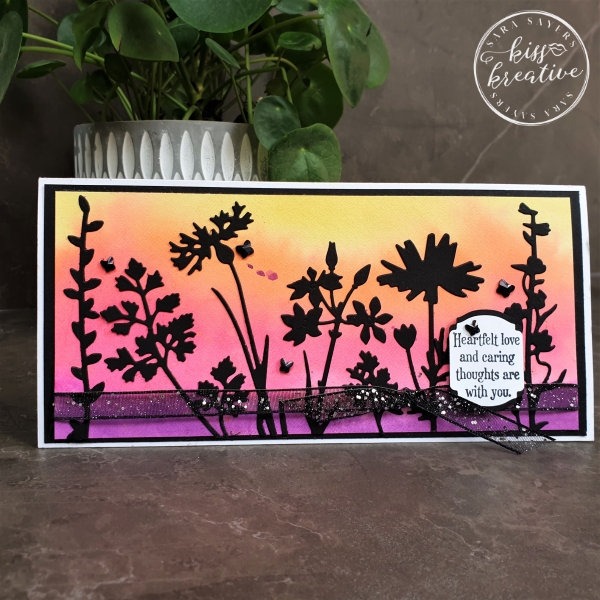 Super Easy Water Coloured Sunset Cards