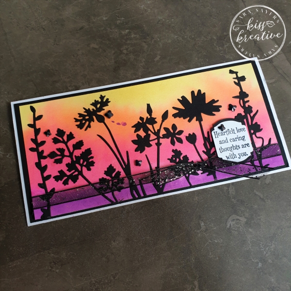 Super Easy Water Coloured Sunset Cards