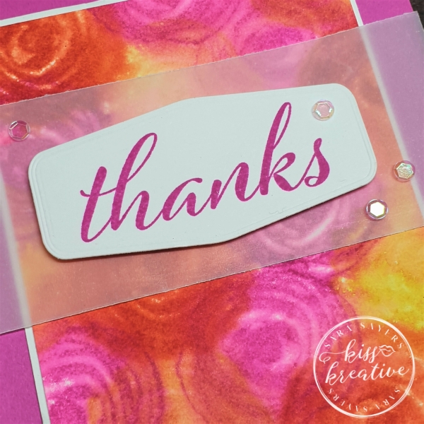 vibrant Artistically Inked thank you cards