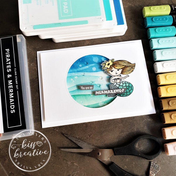  Brilliant Blending Mermaid Card