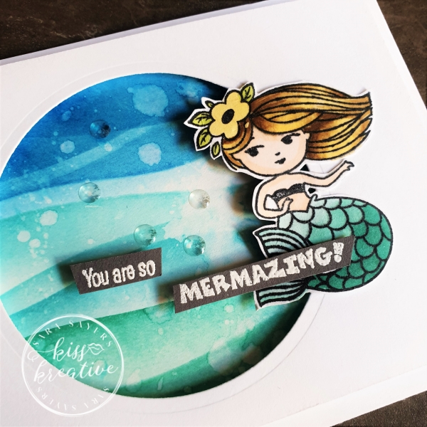  Brilliant Blending Mermaid Card
