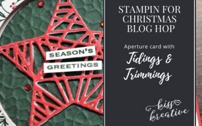 How To Create A Pretty Star Aperture Christmas Card