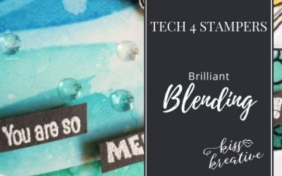 How to create a Brilliant Blending Mermaid Card – Tech 4 Stampers Blog Hop