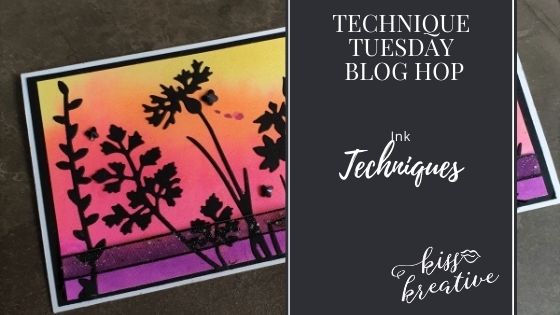 Super Easy Water Coloured Sunset Cards – Technique Tuesday