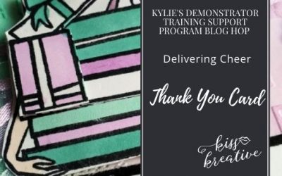 Easy Thank You Cards With Kylie’s Demonstrator Blog Hop August 2021