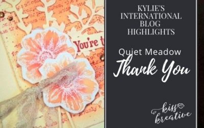 Amazing You’re Too Kind Vintage Style Thank You Card With Quiet Meadow