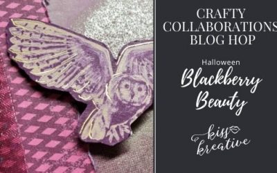 A Little Owl Purple Card – Halloween Blog Hop