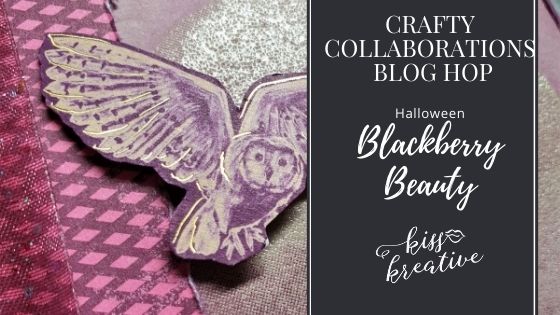 A Little Owl Purple Card – Halloween Blog Hop