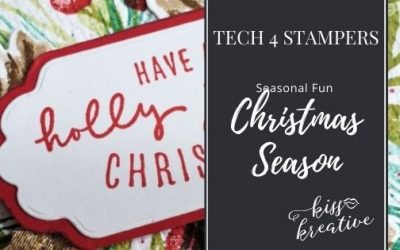 How to Make fun Christmas season Cards – Tech 4 Stampers Blog Hop