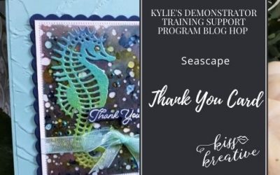 Easy Thank You Cards With Kylie’s Demonstrator Blog Hop November 2021