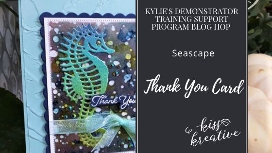 Easy Thank You Cards With Kylie’s Demonstrator Blog Hop November 2021