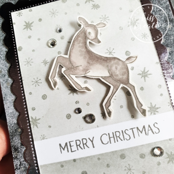 How To Make A Triple Fold Card with the Peaceful Deer Stamp set & Peaceful Place Designer Series Paper