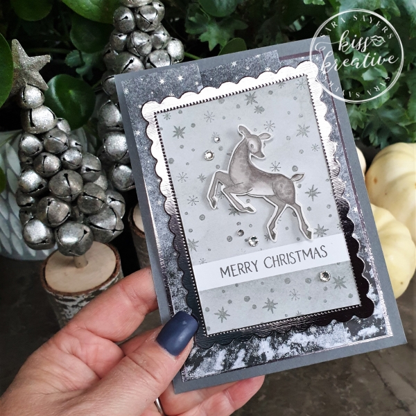 How To Make A Triple Fold Card with the Peaceful Deer Stamp set & Peaceful Place Designer Series Paper