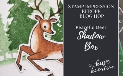 How To make A Peaceful Deer Shadow Box Card – Stamp Impressions Blog Hop